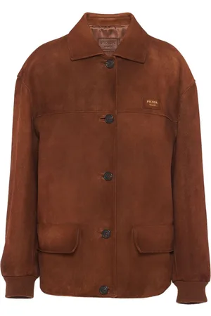 Prada Sobrecamisa con parche con logo