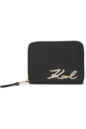 Karl Lagerfeld Cartera Signature con cremallera