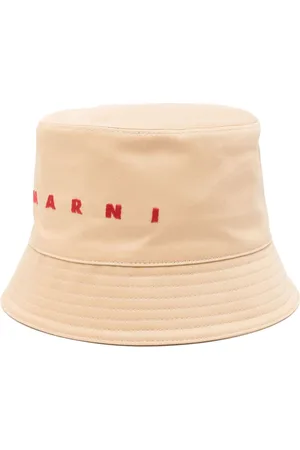 Marni Sombrero de pescador con logo bordado