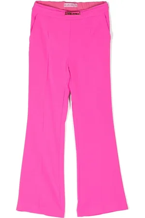 MISS BLUMARINE Pantalones rectos de talle alto