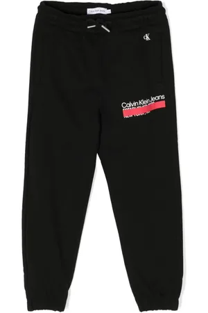 Calvin Klein Pantalones de chándal con logo Hero estampado