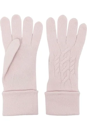 N.PEAL Guantes de punto de ochos