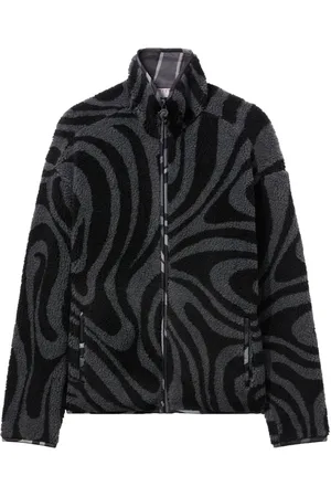 Puccini Chaqueta bomber con motivo jaspeado