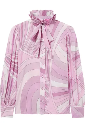 Puccini Blusa con estampado Iride
