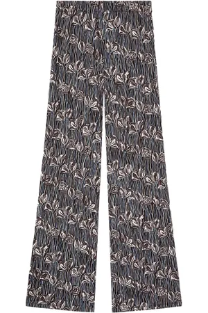Puccini Pantalones rectos con estampado floral
