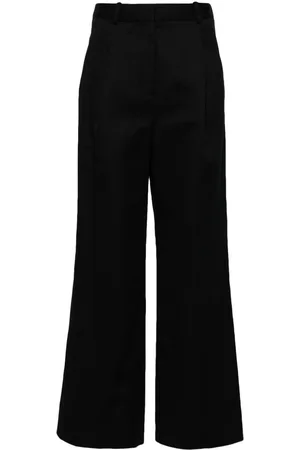 Loulou de Saison Pantalones palazzo Idai de talle alto