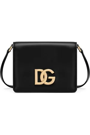 Dolce & Gabbana Bandolera con placa del logo