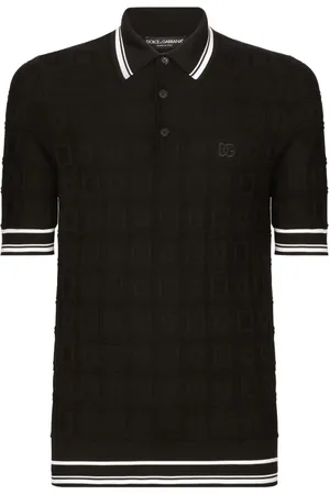 Dolce & Gabbana Polo con logo bordado