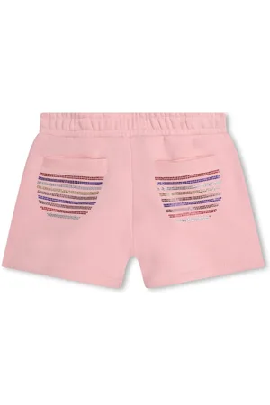 Sonia Rykiel Enfant Pantalones cortos con apliques de strass