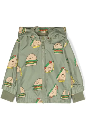 Stella McCartney Chaqueta bomber con estampado Silly-Sandwich