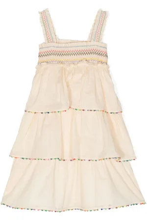 ZIMMERMANN Vestido Junie con capas escalonadas