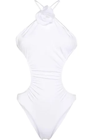 Serafini Bañador con aplique floral
