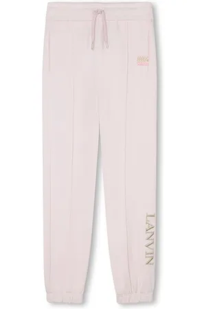 Lanvin Pantalones de chándal con logo bordado