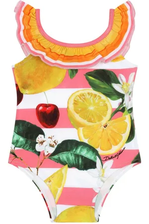 Dolce & Gabbana Bañador con frutas estampadas