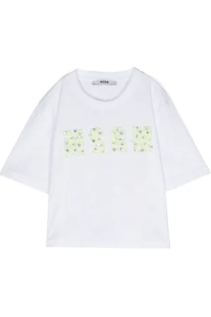 Msgm Camiseta con logo