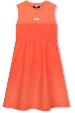 DKNY Vestido con logo estampado