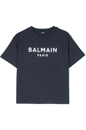 Balmain Camiseta con logo estampado