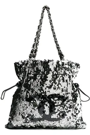 CHANEL Bolso shopper con logo CC 2008