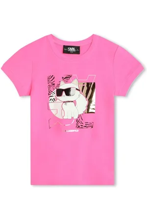 Karl Lagerfeld Camiseta con estampado Choupette