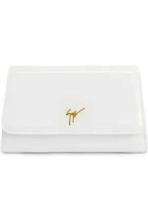 Giuseppe Zanotti Bolso de mano Cleopatra con placa del logo