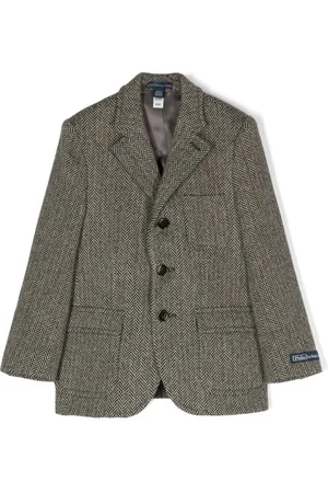 Ralph Lauren Blazer con motivo pied de poule