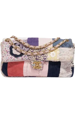 CHANEL Bolso de hombro Patchwork Classic Flap pequeño 2006
