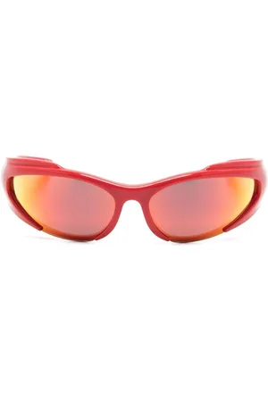 Balenciaga Gafas de sol Reverse Xpander con montura rectangular