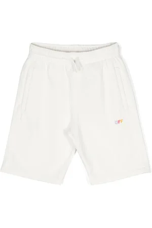 OFF-WHITE Pantalones cortos a rayas DIag