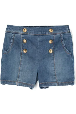 Balmain Pantalones vaqueros cortos con botones