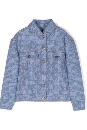 Moschino Chaqueta vaquera con monograma