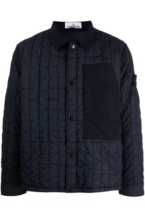 Stone Island Plumífero con distintivo Compass