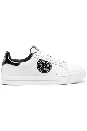VERSACE Zapatillas Court 88 con parche del logo