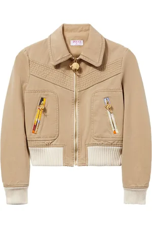 Puccini Chaqueta bomber con ribetes