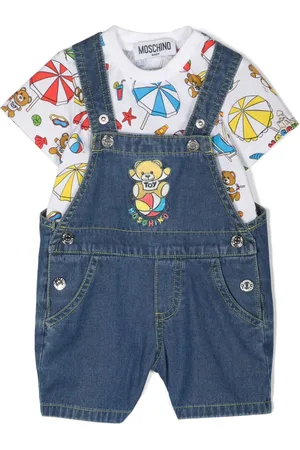 Moschino Set de peto vaquero