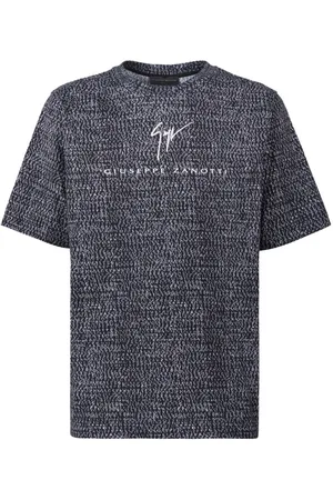 Giuseppe Zanotti Camiseta con logo estampado