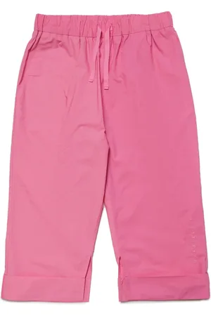 Maison Margiela Pantalones de vestir con apliques de cristal