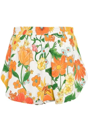 Stella McCartney Pantalones cortos de chándal con estampado floral