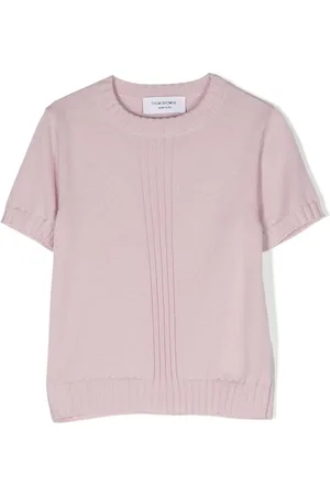 Thom Browne Camiseta con cuello redondo