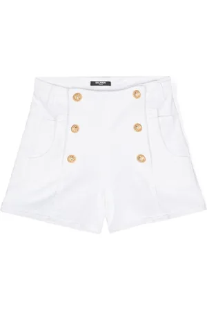 Balmain Pantalones vaqueros cortos con botones