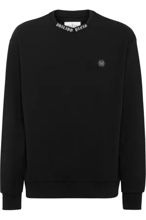 Philipp Plein Sudadera con logo bordado