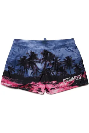 Dsquared2 Bañador con palmera estampada