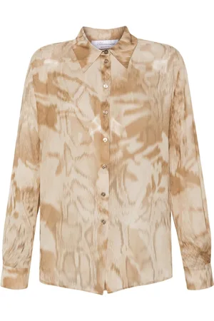 BLUMARINE Camisa con estampado gráfico