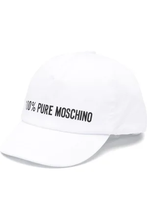 Moschino Gorra con logo estampado
