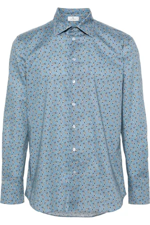 Etro Camisa con estampado de cachemira