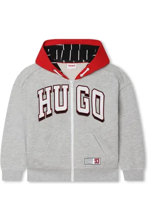 HUGO BOSS Sudadera con capucha y aplique del logo