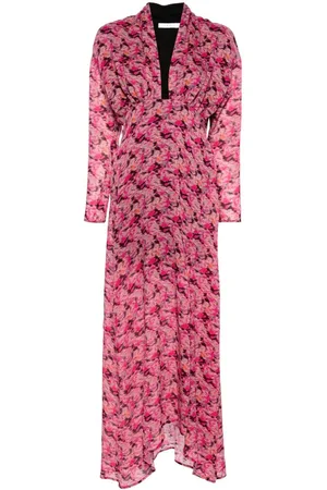 IRO Vestido largo Nollie con estampado floral