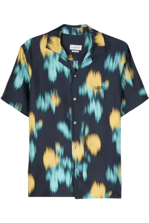 Lanvin Camisa con motivo abstracto