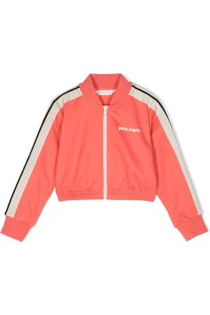 Palm Angels Chaqueta bomber corta con logo