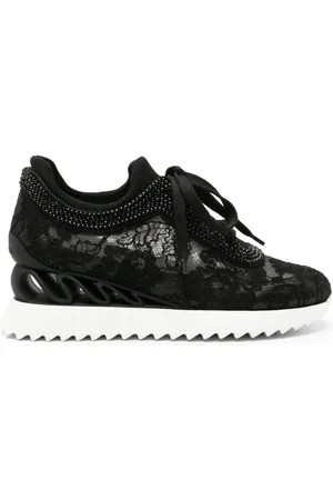LE SILLA Zapatillas Reiko Wave con encaje floral