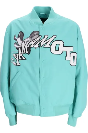 Y-3 Chaqueta varsity con logo estampado